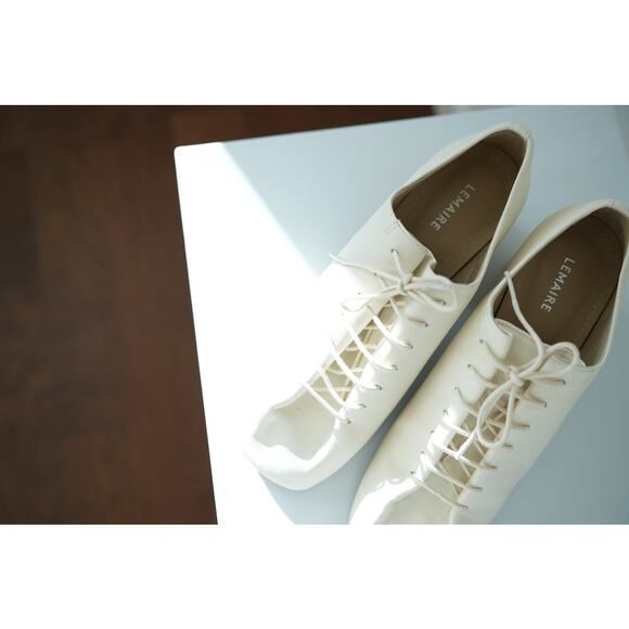 Lemaire Souris 55 Loafer off white ( US size 7.5 - 8 EU Size 38 ) - Picture 6 of 12